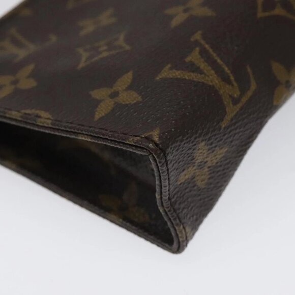 LOUIS VUITTON Monogram Poche Toilette 15 Pouch M47546 LV Auth th5656 - Picture 12 of 16
